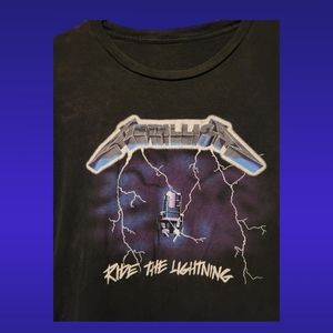 Vintage Metallica Ride The Lightning